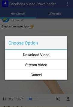 Video Downloader for Facebook screenshot 1