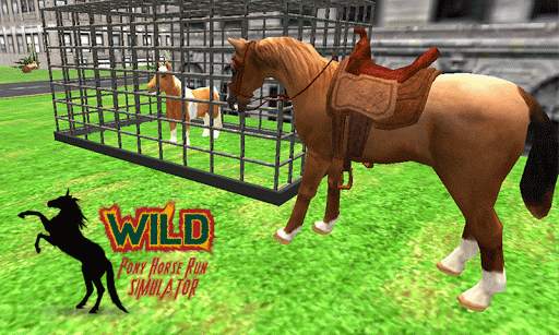 Wild Pony Horse Run Simulator screenshot 2