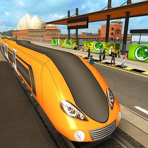 Orange Line Metro Train Game: New Train Simulator 1.0.1