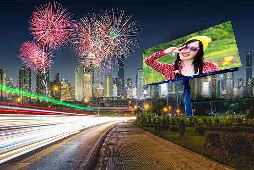 Amazing billboard photo frames HD screenshot 2