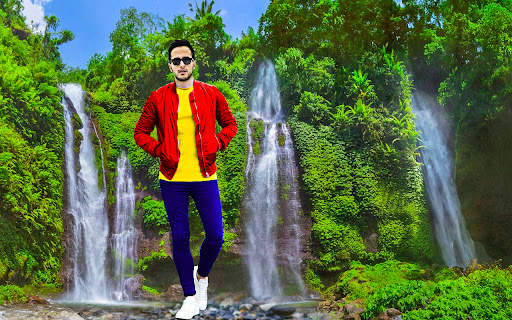 Waterfall photo editor frames 1 تصوير الشاشة