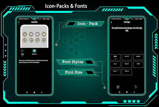 Hi-tech Innovative Launcher screenshot 7