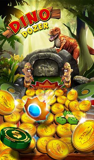 Jurassic Dino Coin Party Dozer screenshot 1