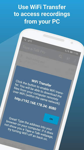 Tape-a-Talk Pro Voice Recorder screenshot 4