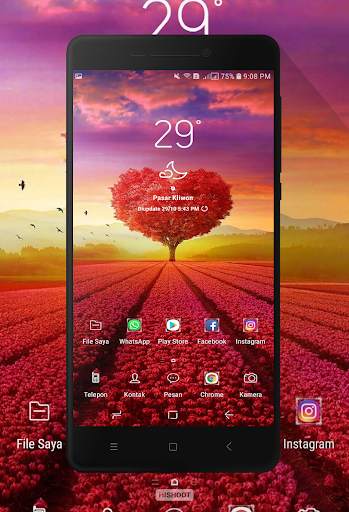 Red Wallpaper screenshot 4
