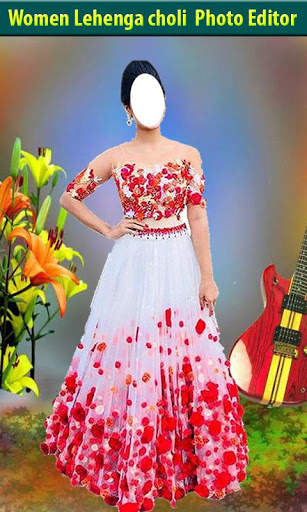 Women Lehenga Choli Photo Editor screenshot 3