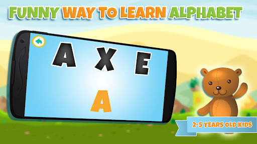 Learn alphabet, letters 4 kids screenshot 1