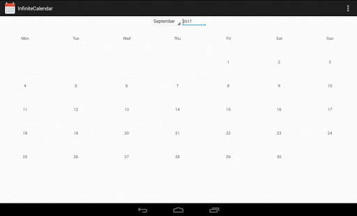 Infinite Calendar screenshot 4