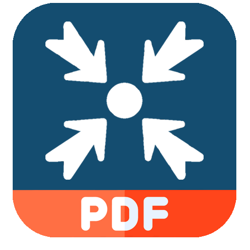 Reduce pdf size - Compress pdf  - Resize pdf file icon