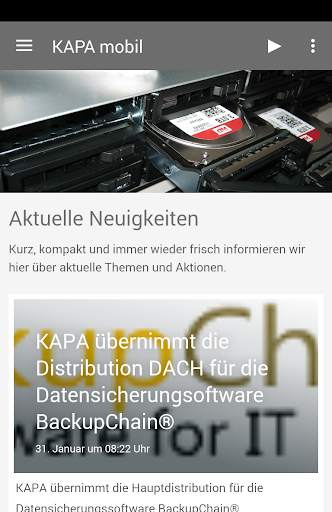 KAPA mobil screenshot 1