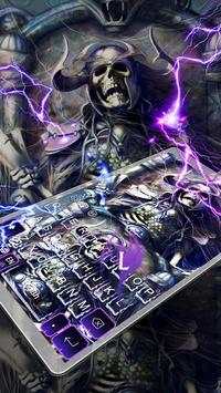 Death King Skull Keyboard screenshot 1