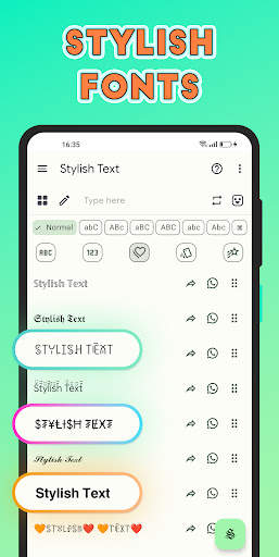 Stylish Text - Fonts Keyboard screenshot 2