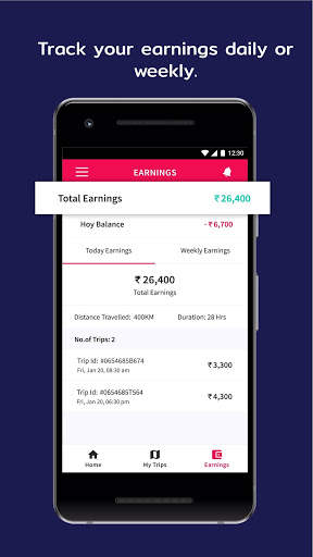 Hoy Cabs Driver App скриншот 5