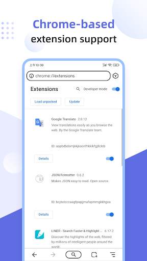 Lemur Browser - extensions screenshot 3