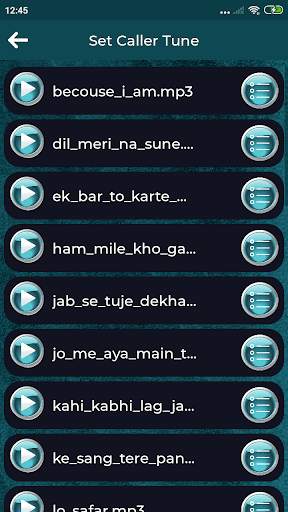 Set caller tune new ringtone screenshot 3