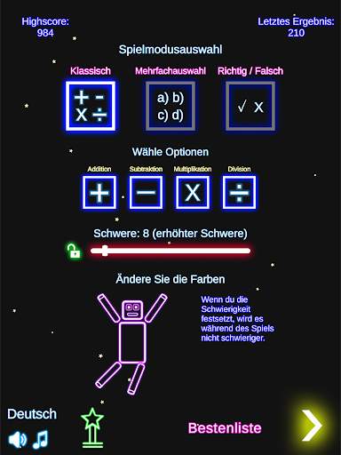 Laser Mathematik: Summieren und Subtrahieren! screenshot 6