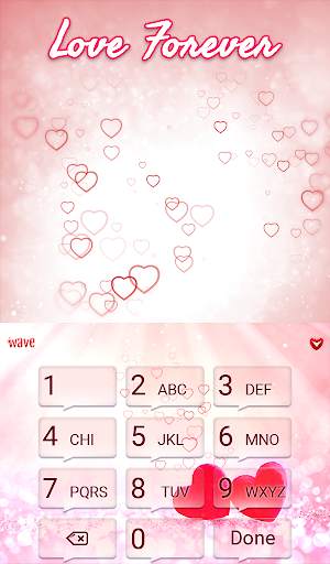 Love Forever Animated Keyboard   Live Wallpaper screenshot 5