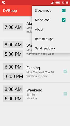 Speaking clock DVBeep screenshot 8