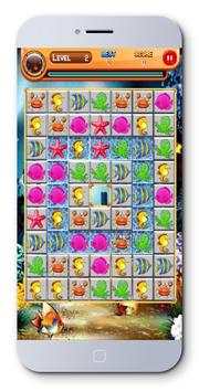 Fish Crush Match 3 Adventure screenshot 3