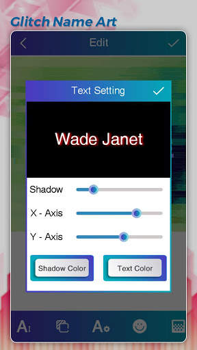 Glitch Name Art Maker screenshot 3