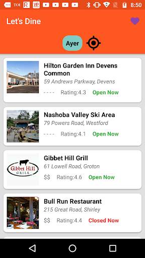 Let's Dine screenshot 1