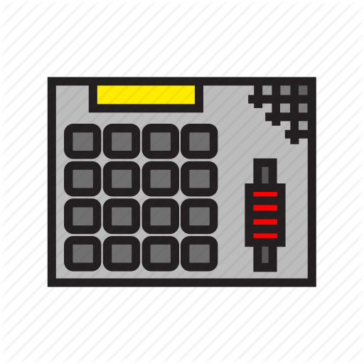 Electronic Drum pad icon