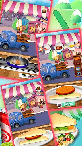 sandwich maker baking fun games screenshot 3