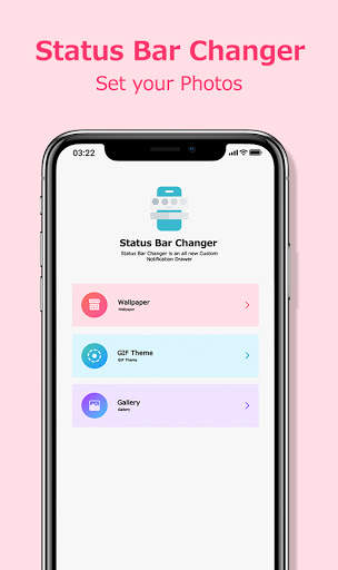 Notification Bar Customization -Status Bar Changer screenshot 3