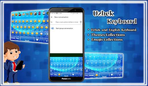 Uzbek keyboard : Uzbek Typing App screenshot 9