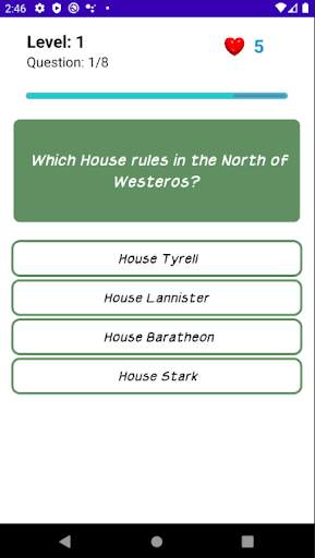 Game of Thrones Quiz скриншот 3