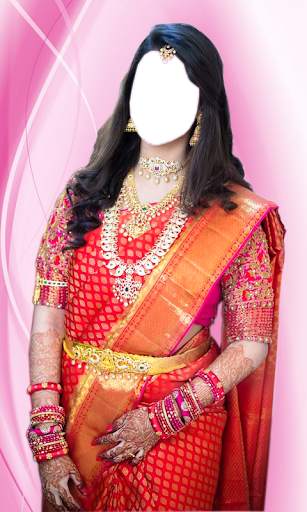 Women Bridal Sarees Photo Editor screenshot 16
