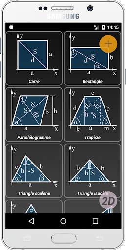 Geometryx: Géométrie Calculs screenshot 1