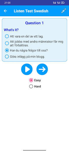 Learn Swedish Offline screenshot 16