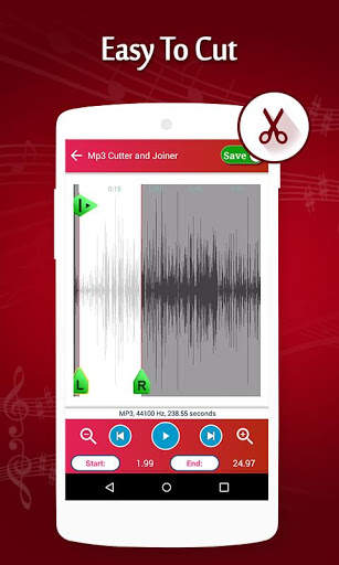 Mp3 Cutter and Ringtone Maker Pro 2020 screenshot 1