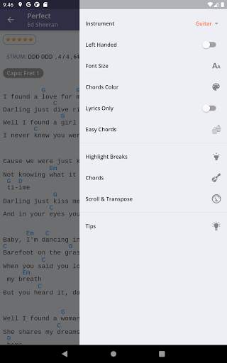 MultiChords (Lyrics & Chords) screenshot 8