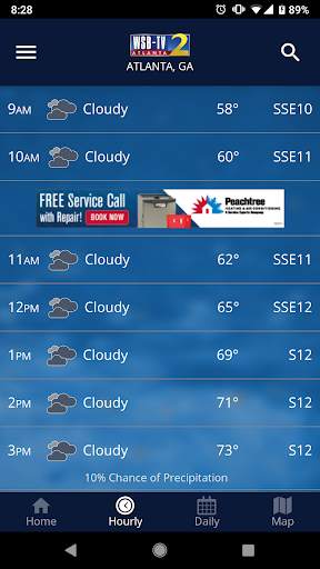 WSB-TV Channel 2 Weather screenshot 4