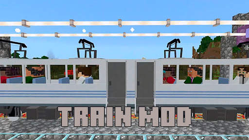Train Mod Minecraft PE - MCPE screenshot 4