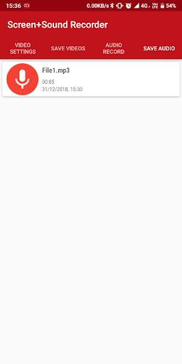Screen Sound Recorder 4 تصوير الشاشة
