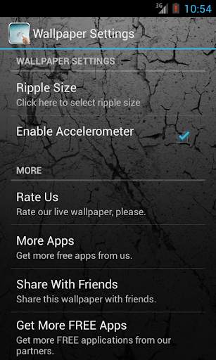 Fake iPhone Rain Wallpaper screenshot 3