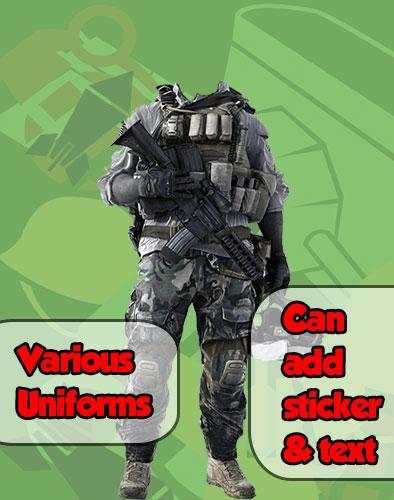 Army Photo Frame Maker screenshot 4