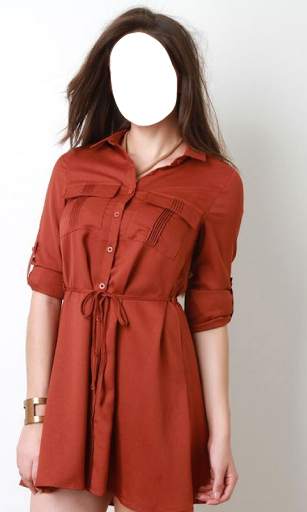 Women Shirt Photo Suit New screenshot 14