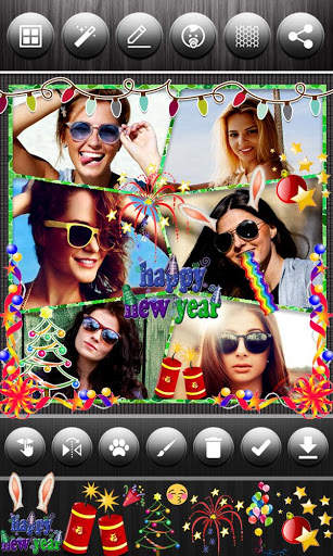 Happy New Year Photo Collage 2019 screenshot 5