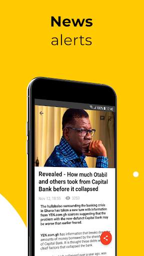 Ghana News: YEN Breaking & Trending News App screenshot 5