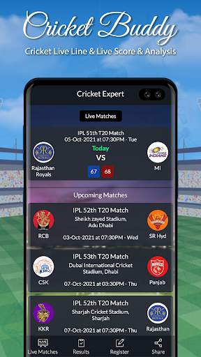 CRICKET BUDDY LIVE SCORE, SCHEDULE & NEWS APP screenshot 3