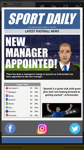 Club Soccer Director 2021 - So screenshot 3