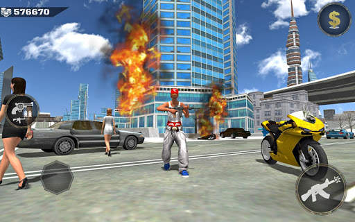Real Gangster Grand City Sim screenshot 3