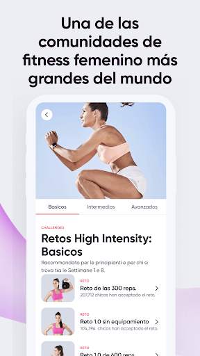 Sweat: Fitness para mujeres screenshot 8