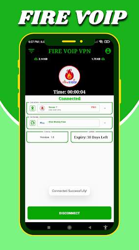 Fire voip vpn screenshot 1