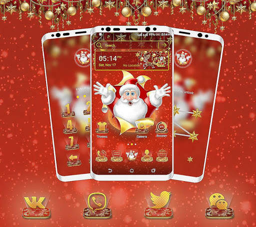 Christmas Santa Launcher Theme screenshot 3