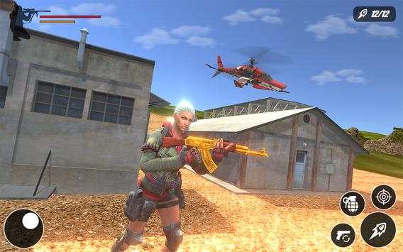 Fire Battle Squad Survival: Free Fire strike game screenshot 1